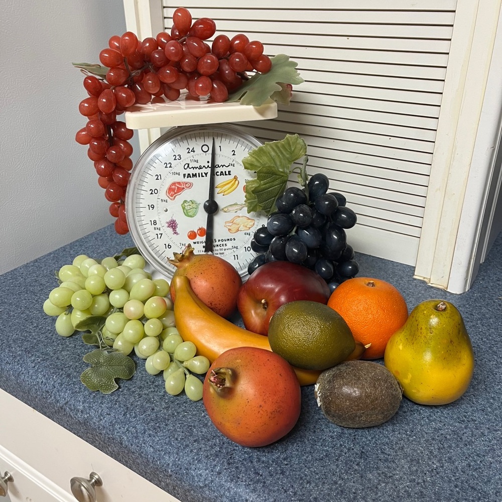 Vintage 11 Piece Realistic Artificial Fruit